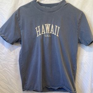 Brandy Melville blue Hawaii top